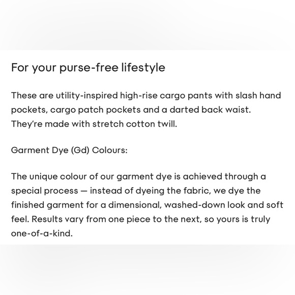 WILFRED *pink* Modern Cargo Pant - Picture 2 of 3